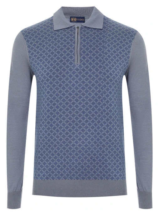 Поло с узором CUDGI