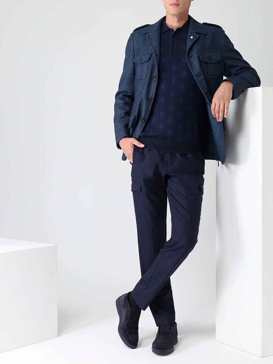 Поло с принтом