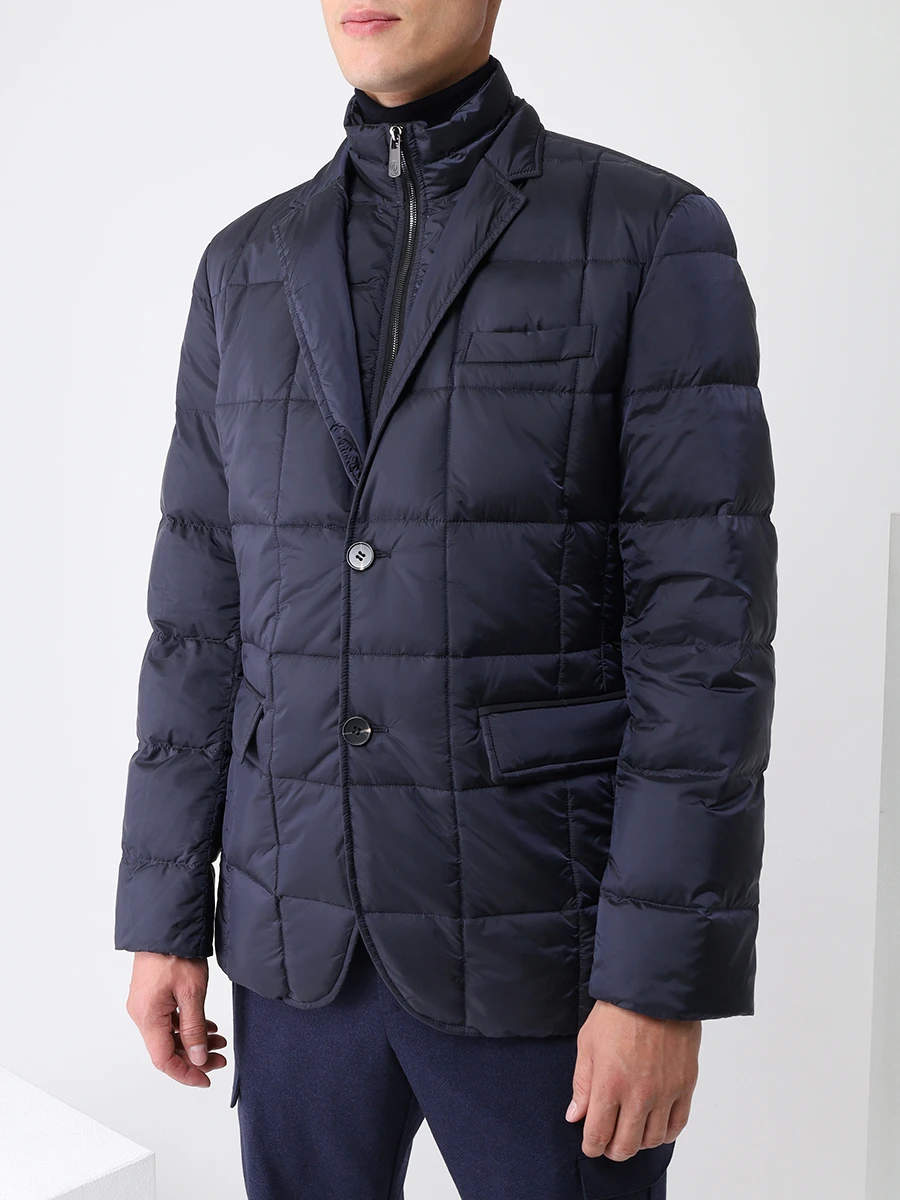 Пуховик стеганый