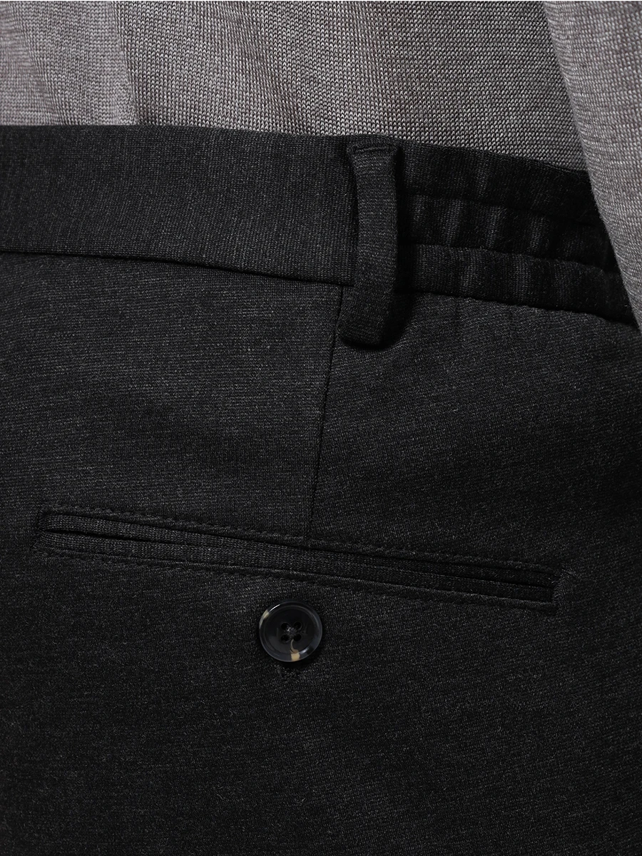 Брюки однотонные