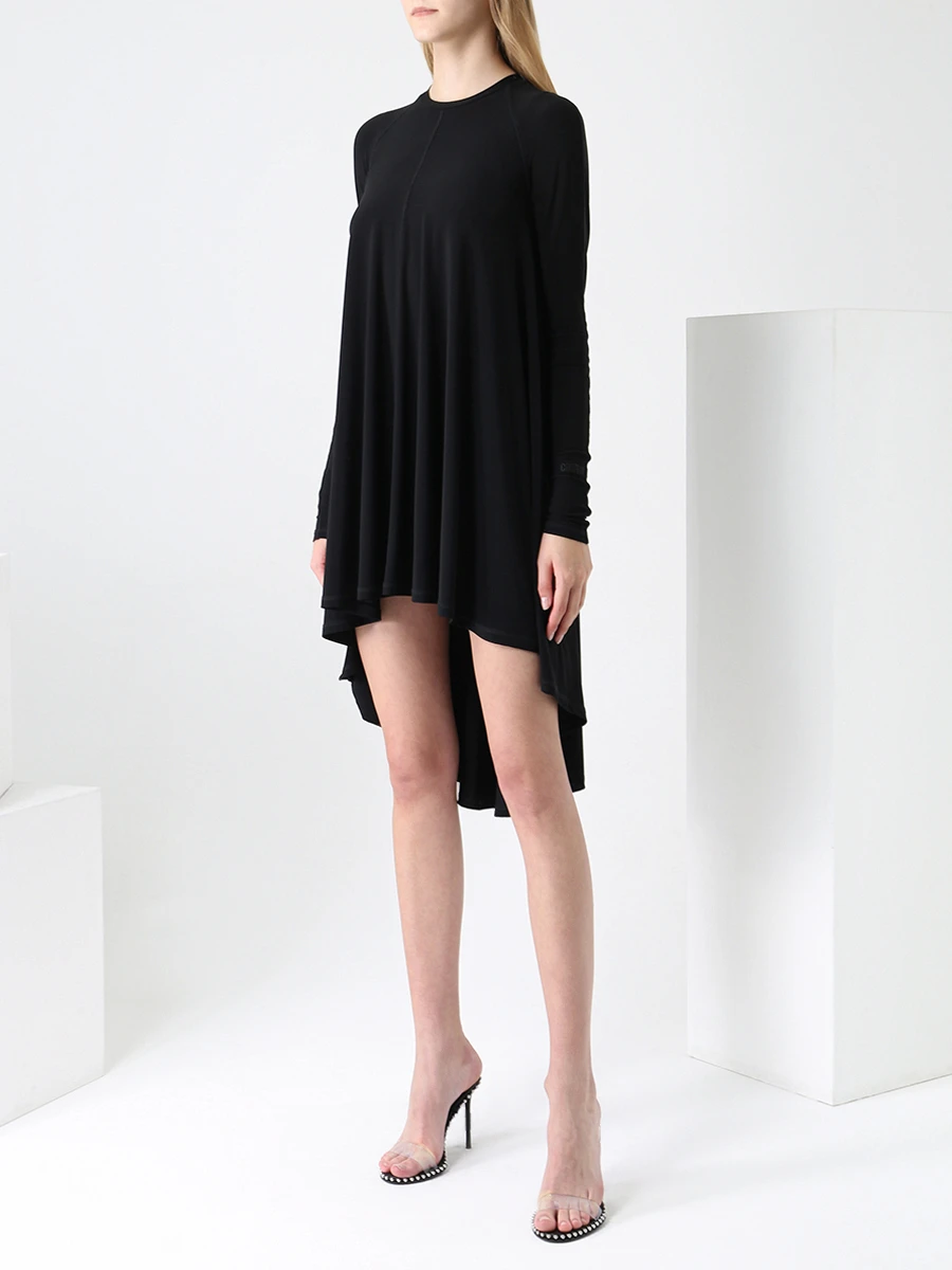 Платье-трапеция асимметричное