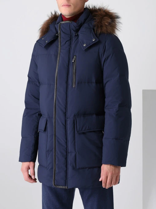 Пуховик стеганый CANALI