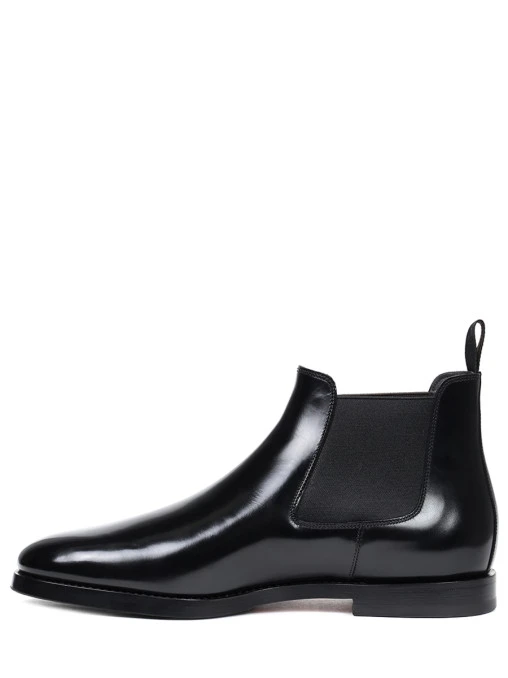 Челси кожаные на меху SANTONI