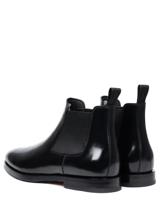 Челси кожаные на меху SANTONI