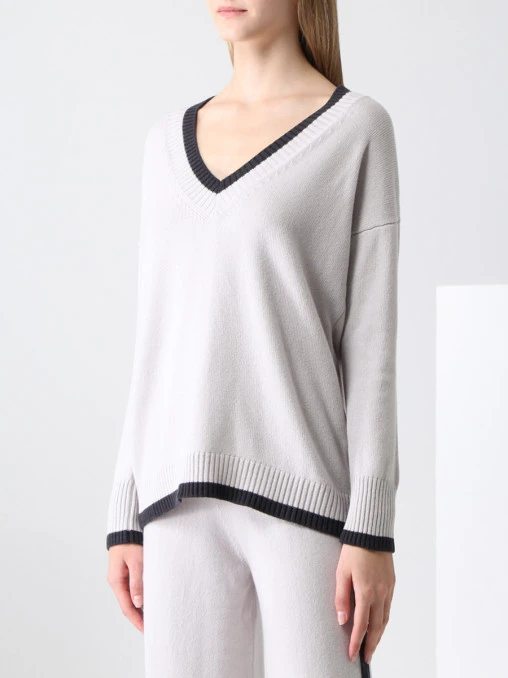 Пуловер кашемировый LE TRICOT PERUGIA