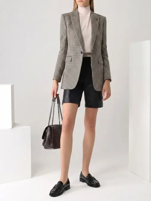 Пиджак шерстяной SAINT LAURENT