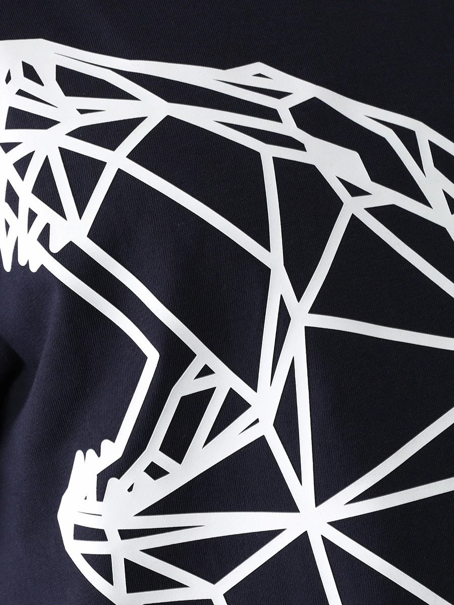 Футболка хлопковая с принтом