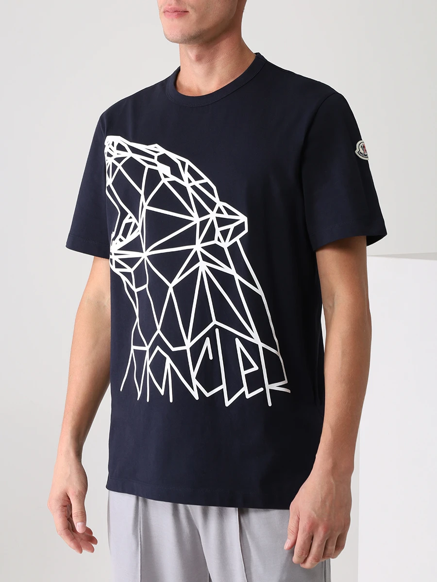 Футболка хлопковая с принтом