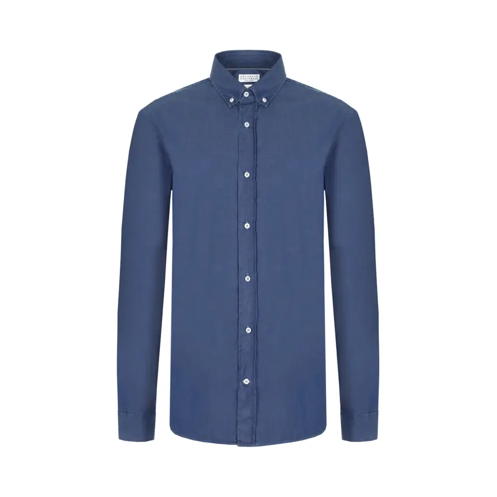 Рубашка Regular Fit хлопковая
