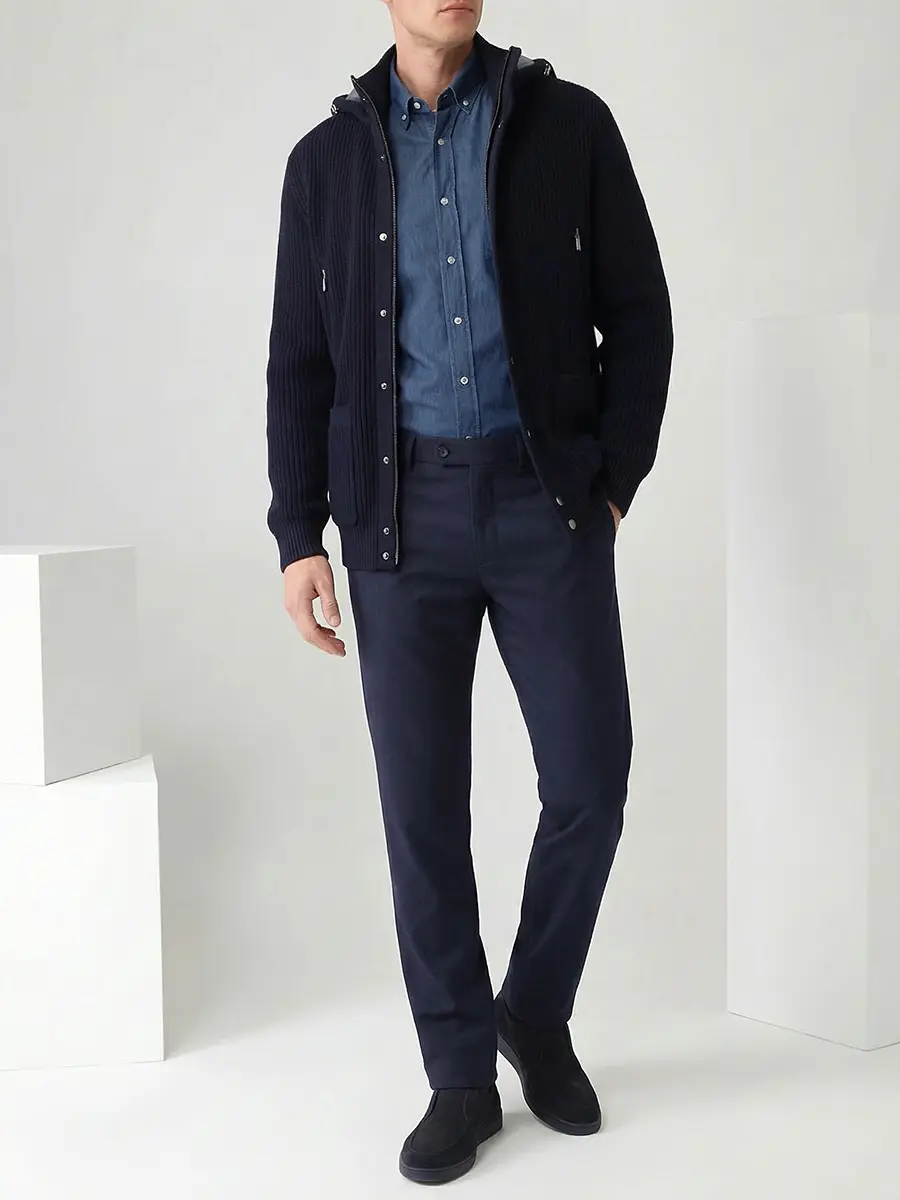 Рубашка Regular Fit хлопковая