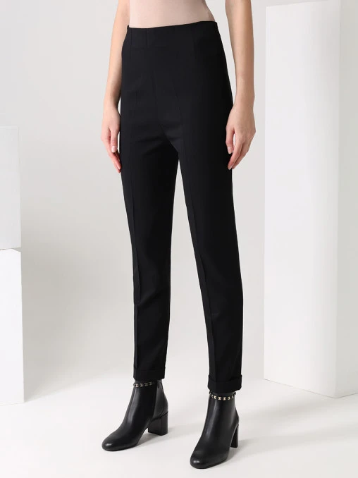 Брюки шерстяные со штрипками KITON