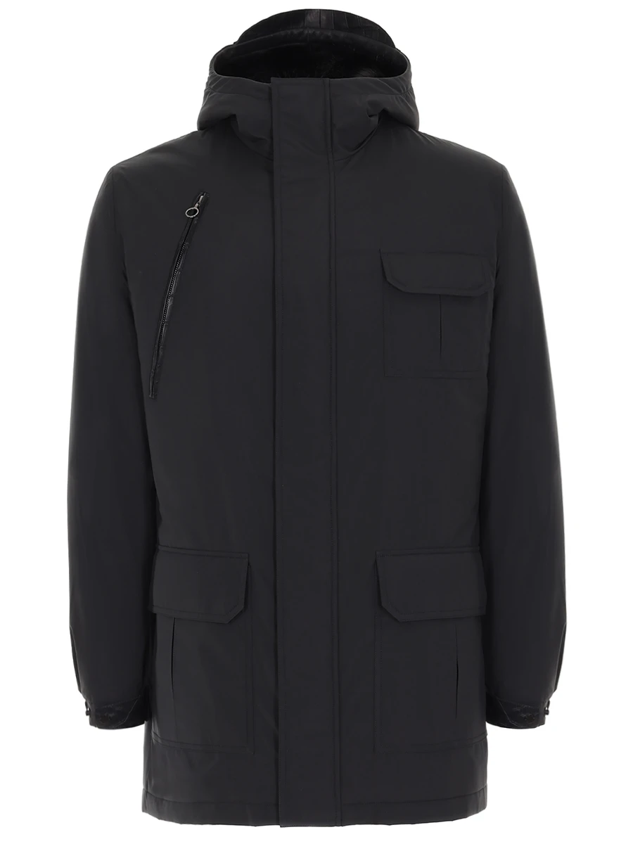 Куртка с мехом ондатры