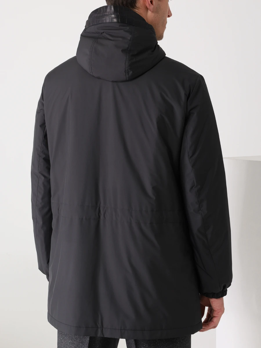 Куртка с мехом ондатры