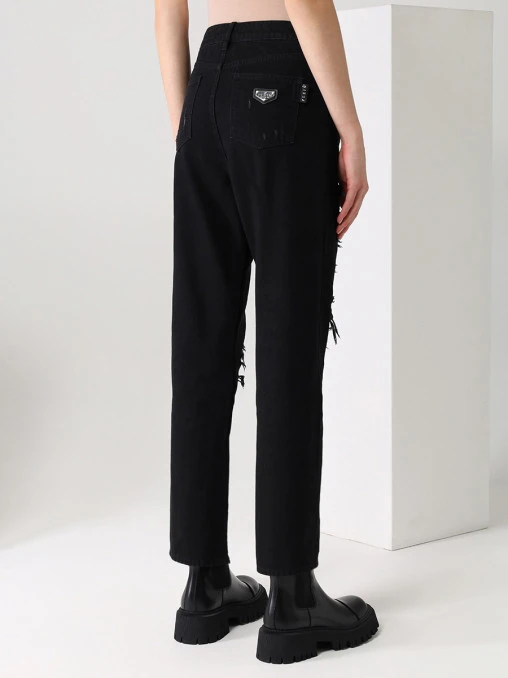 Джинсы хлопковые PHILIPP PLEIN
