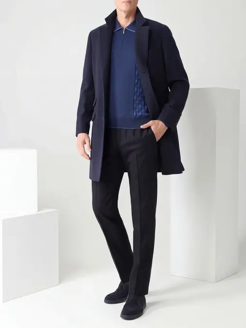 Брюки из шерсти и кашемира LORO PIANA