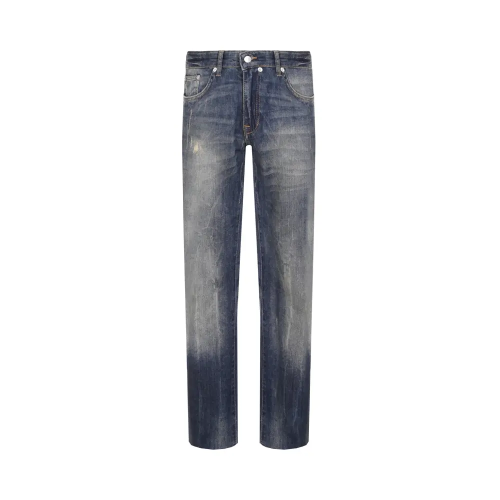 Джинсы Regular Fit хлопковые