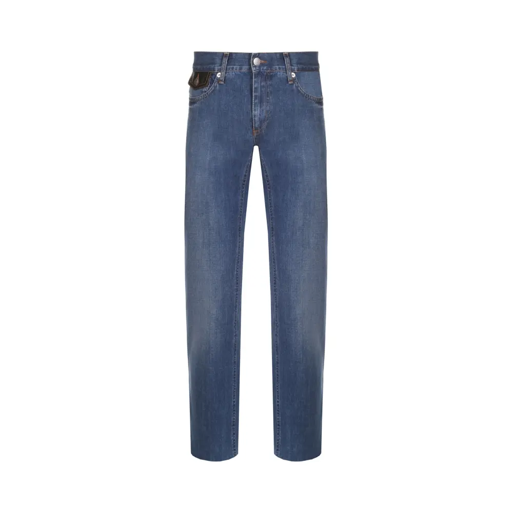 Джинсы Slim Fit хлопковые
