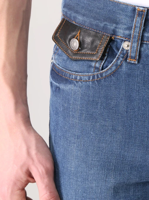 Джинсы Slim Fit хлопковые JOHN RICHMOND