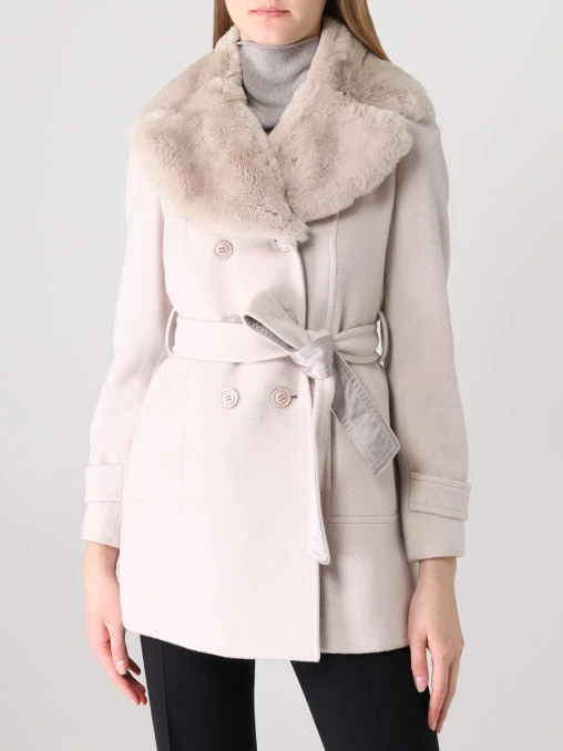 Полупальто шерстяное ARMANI COLLEZIONI