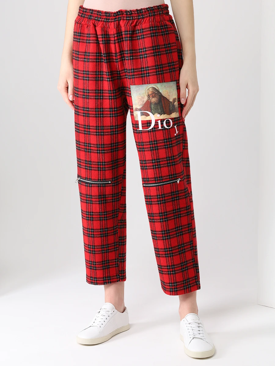 Костюм спортивный в клетку