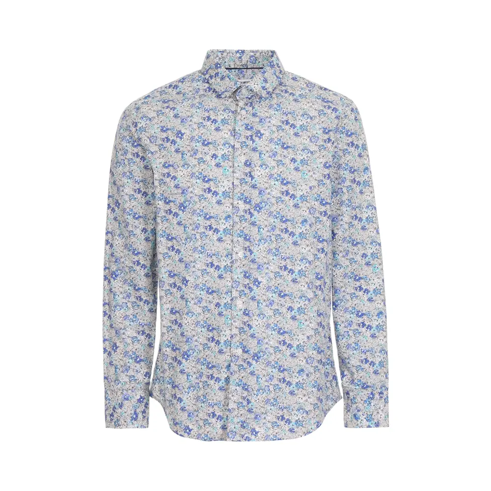 Рубашка Slim Fit хлопковая