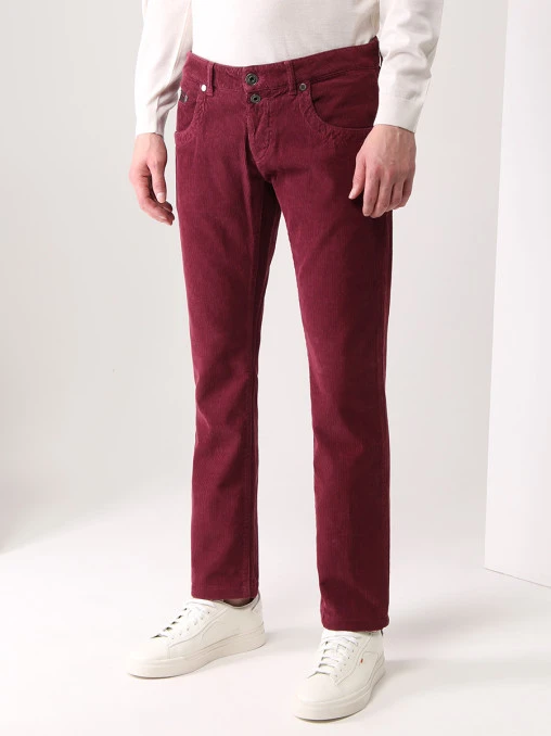 Брюки вельветовые DIRK BIKKEMBERGS