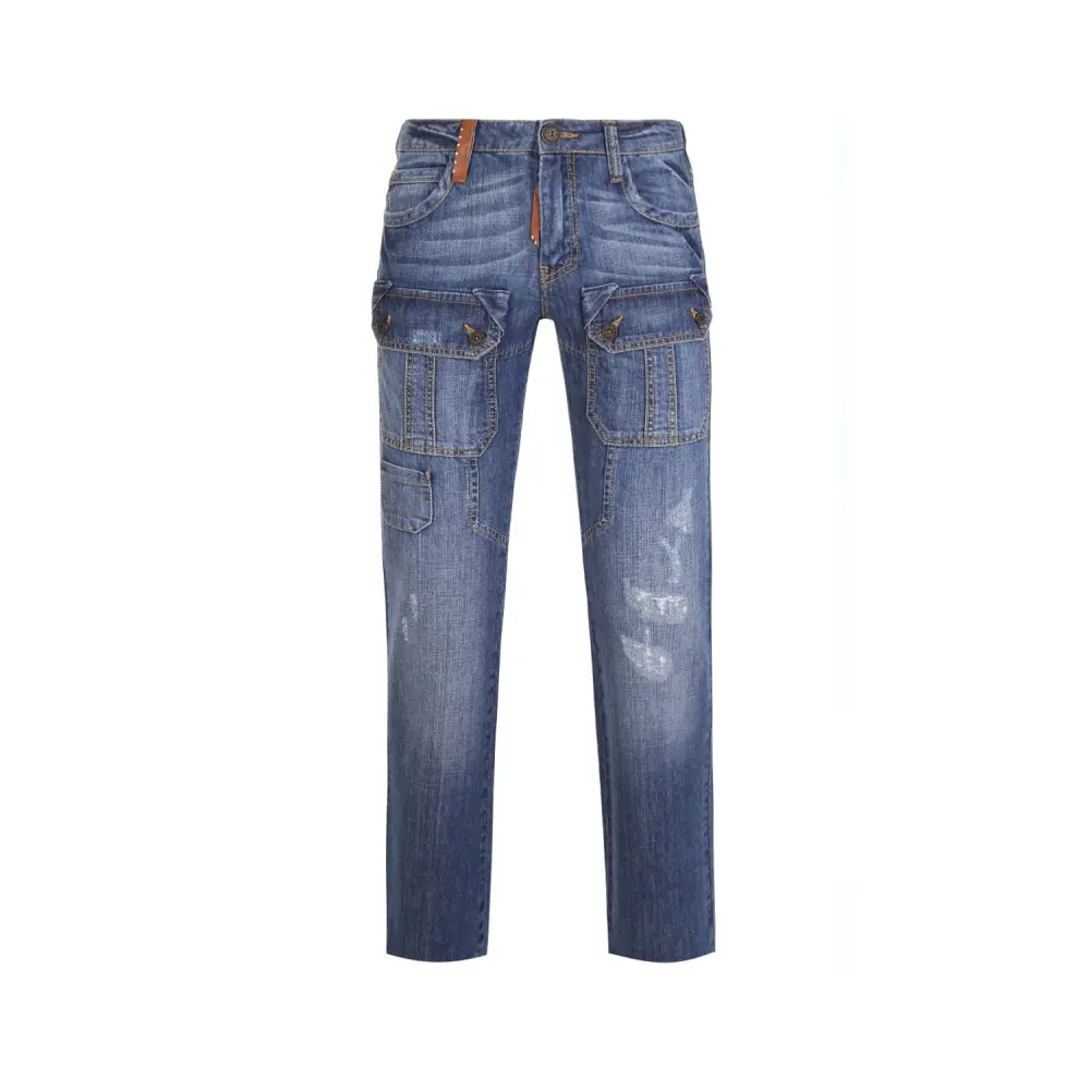 Джинсы Regular Fit хлопковые