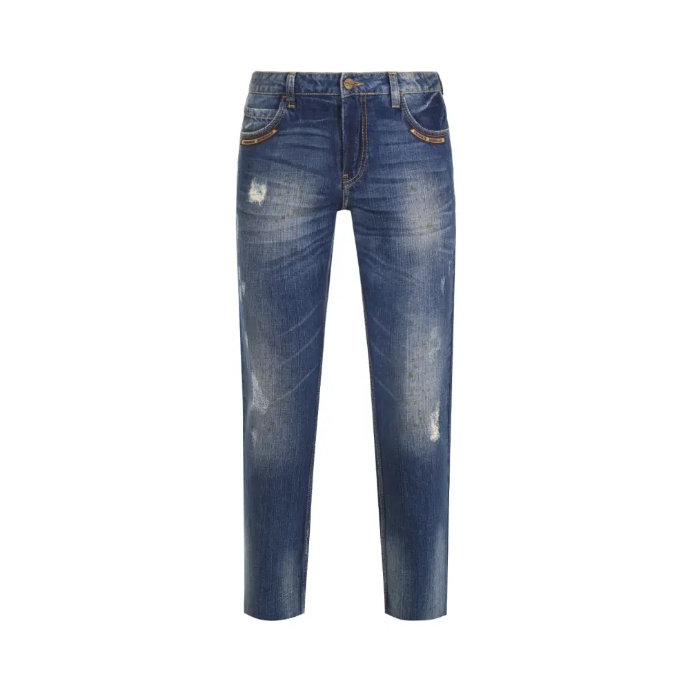 Джинсы Regular Fit хлопковые