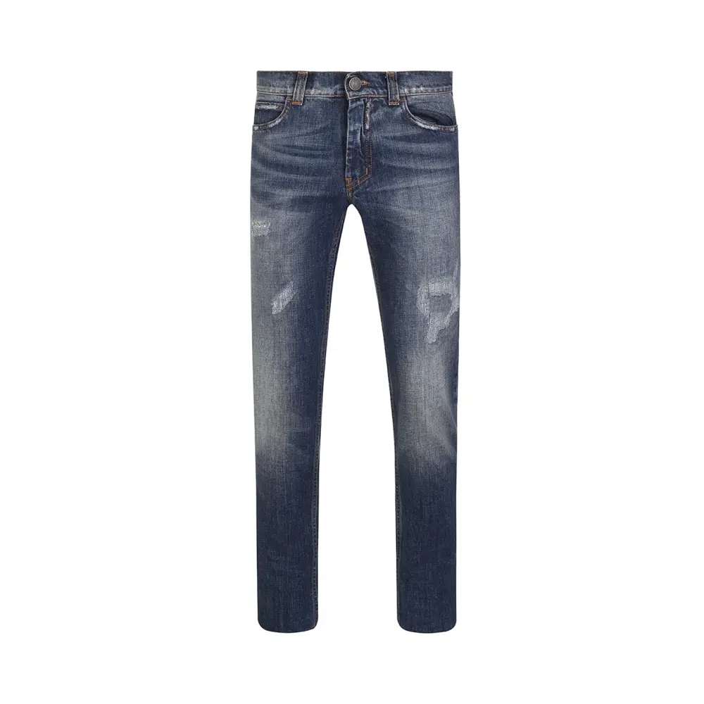 Джинсы Slim Fit хлопковые