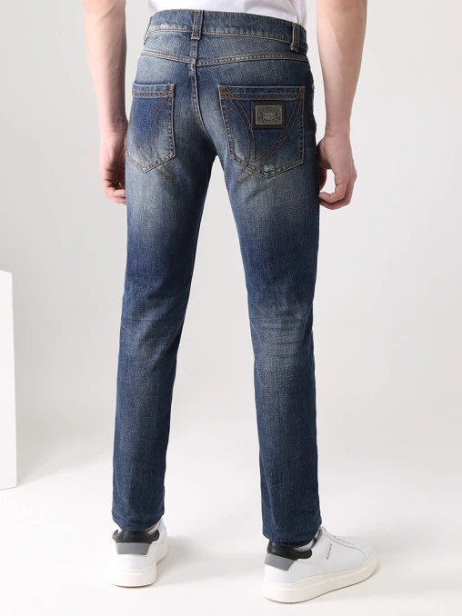 Джинсы Slim Fit хлопковые FRANKIE MORELLO