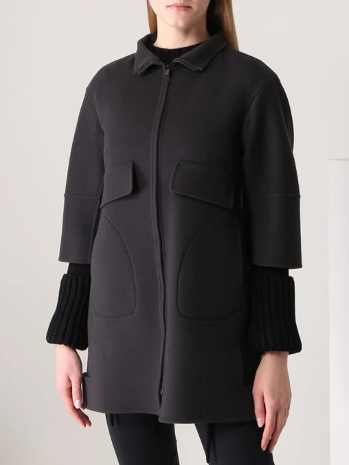 Полупальто шерстяное JIL SANDER
