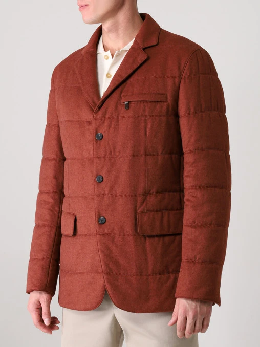 Куртка из шелка и кашемира BRIONI