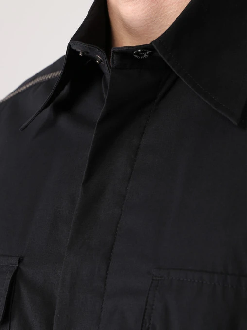 Рубашка Slim Fit хлопковая MOSCHINO