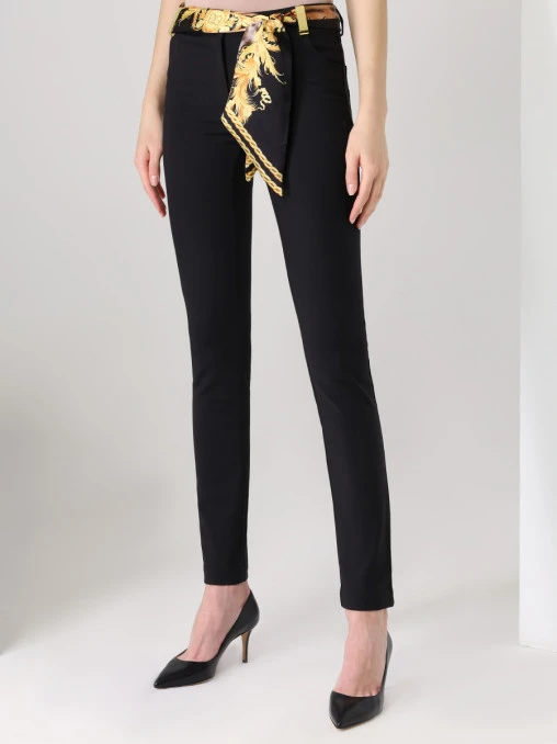 Брюки хлопковые ROBERTO CAVALLI