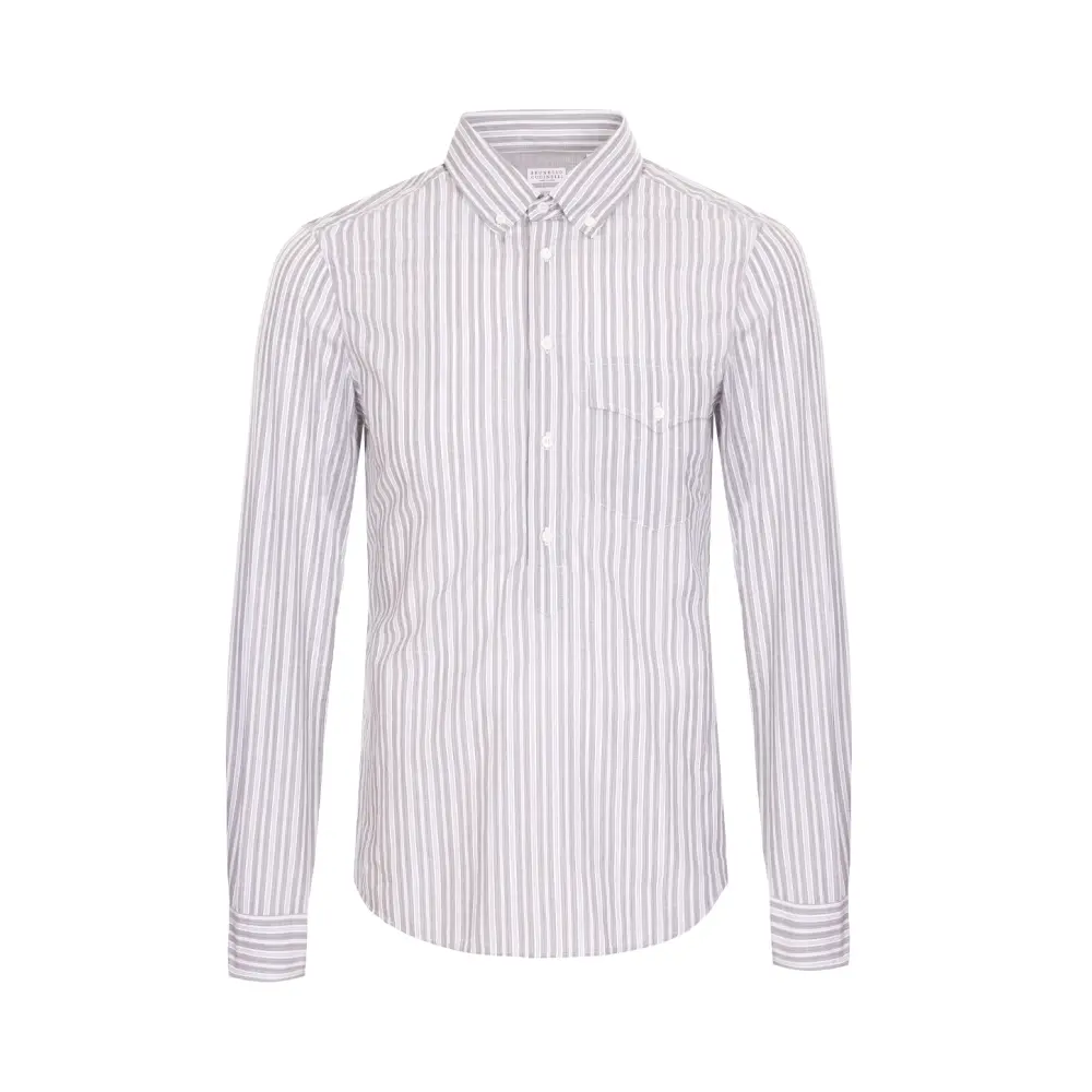 Рубашка Slim Fit хлопковая