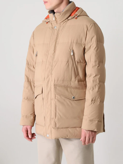 Пуховик стеганый BRUNELLO CUCINELLI