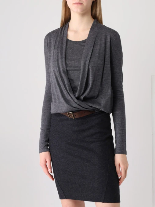 Платье шерстяное BRUNELLO CUCINELLI