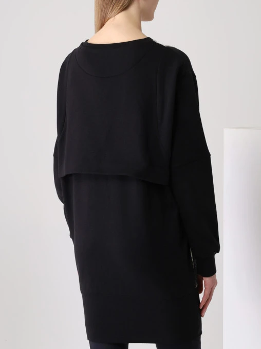 Платье хлопковое с принтом STELLA MCCARTNEY