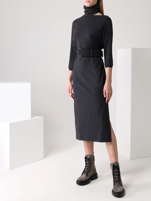 Платье шерстяное BRUNELLO CUCINELLI