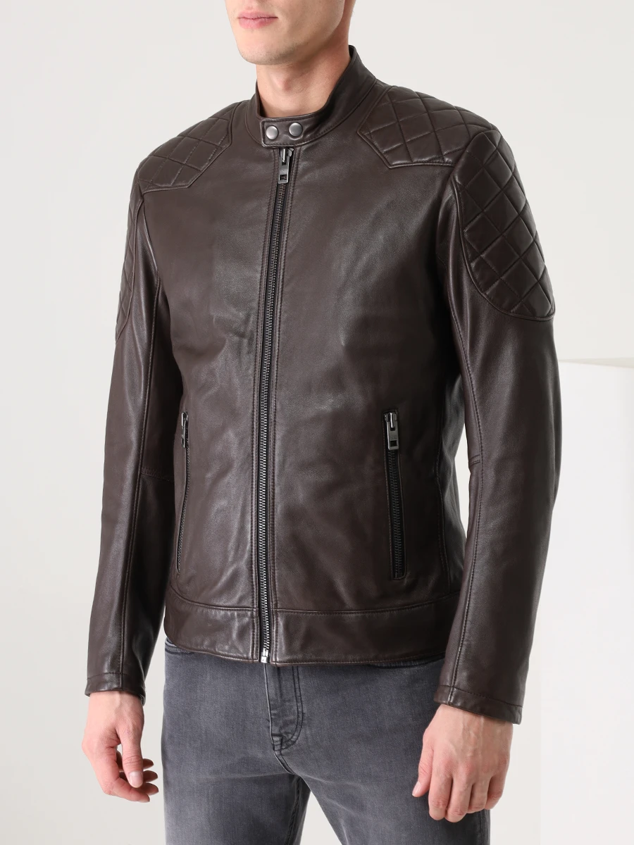 Куртка кожаная