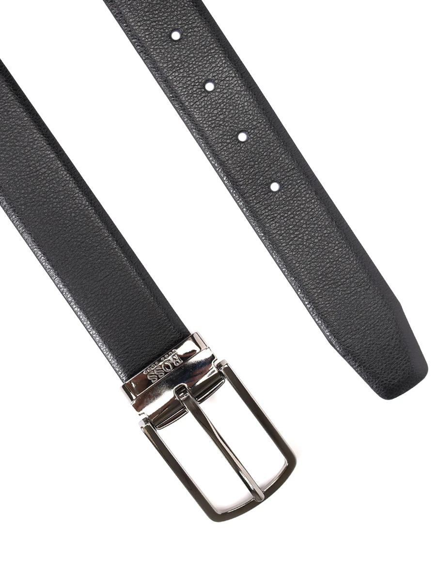 Ремень кожаный двусторонний