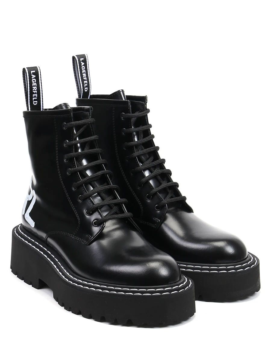 Ботинки кожаные