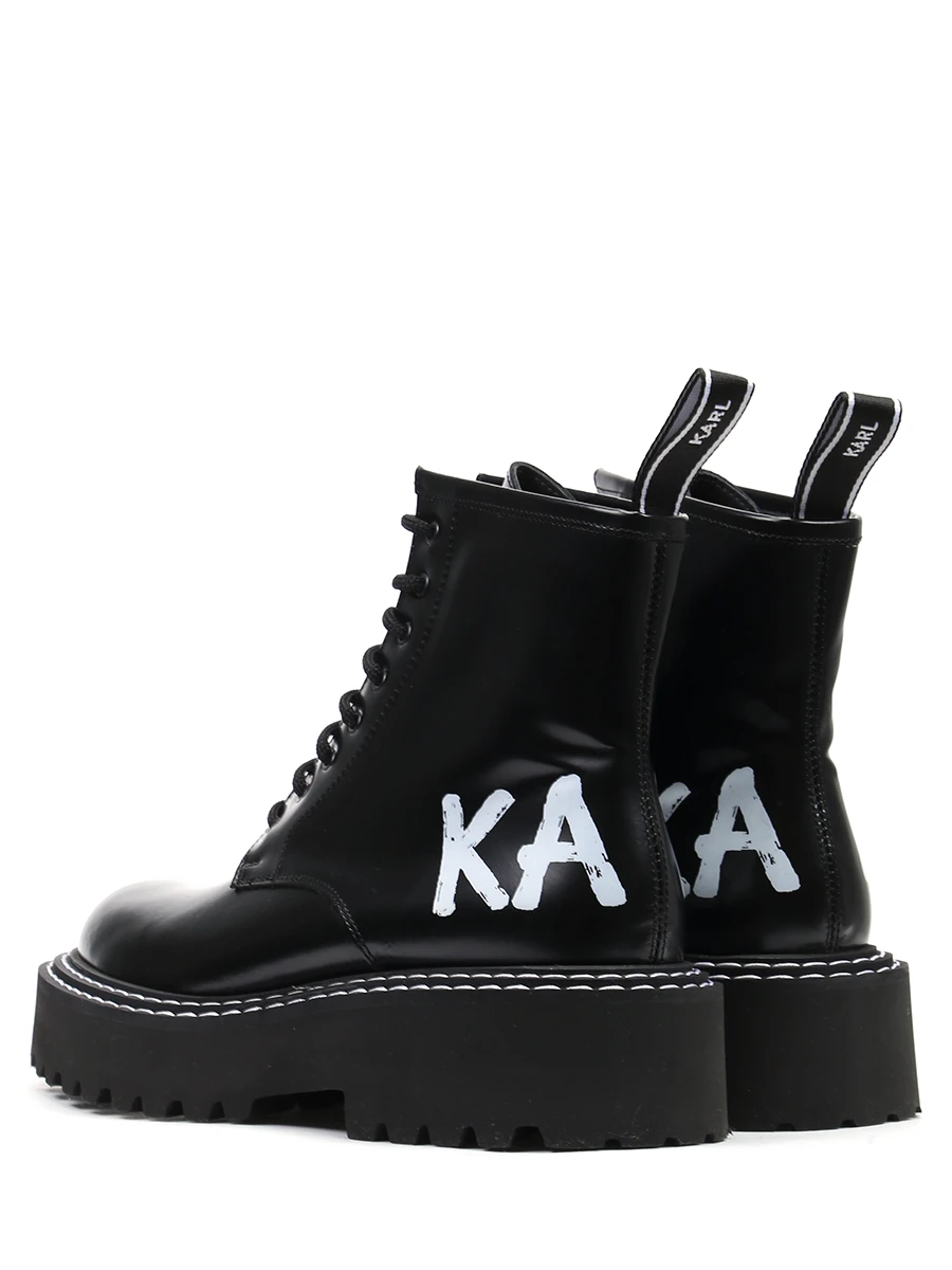 Ботинки кожаные