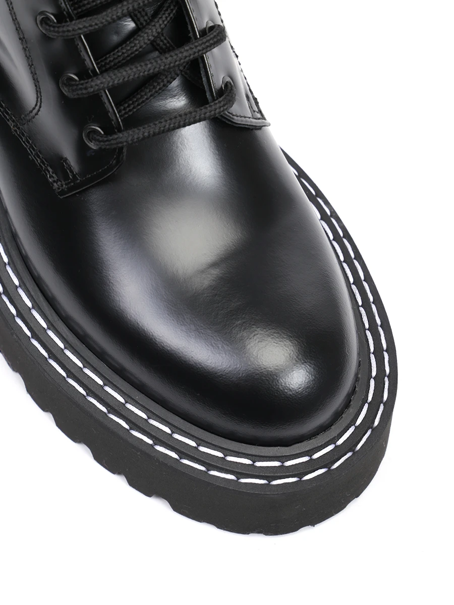 Ботинки кожаные