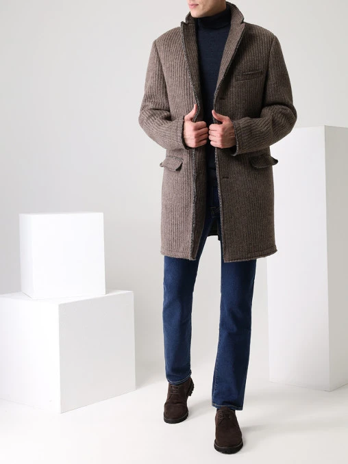 Пальто шерстяное CUDGI