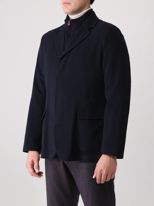 Пальто кашемировое укороченное KITON