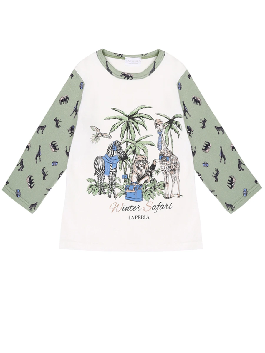 Пижама хлопковая с принтом