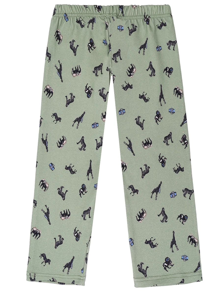 Пижама хлопковая с принтом