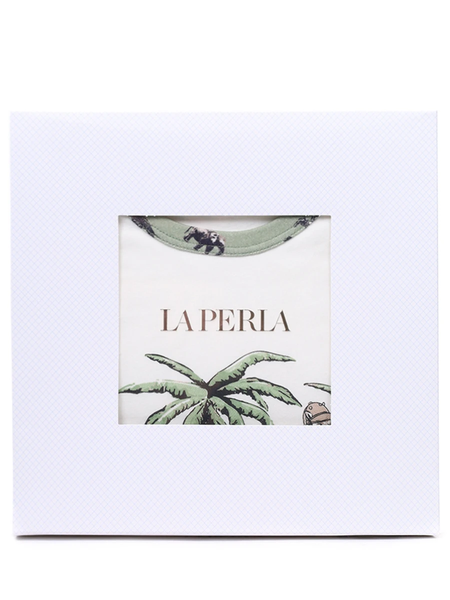 Пижама хлопковая с принтом