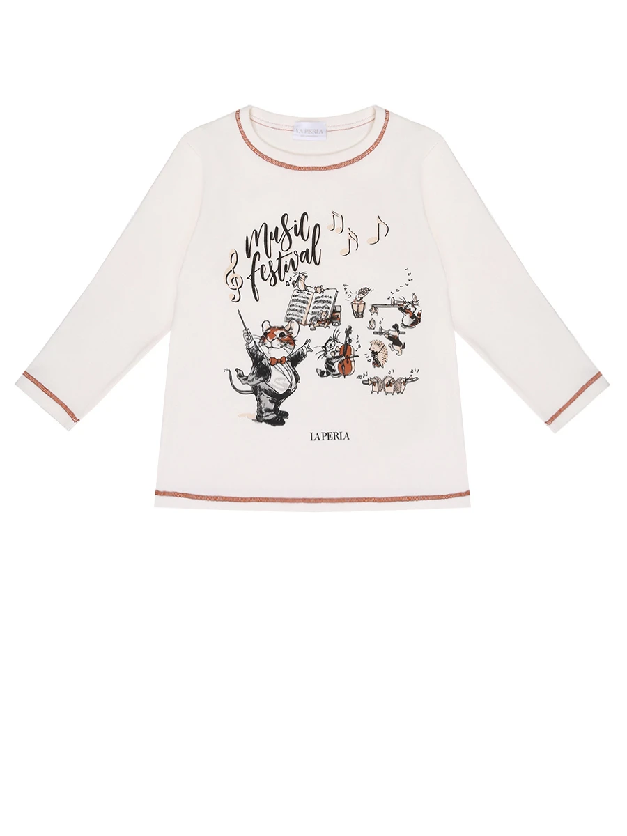 Пижама хлопковая с принтом